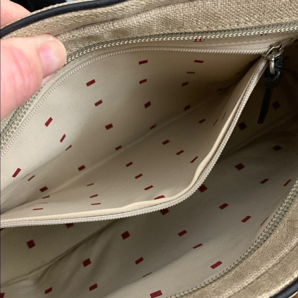 Vintage Kate Spade Italian linen shoulder bag - Picture 7 of 7